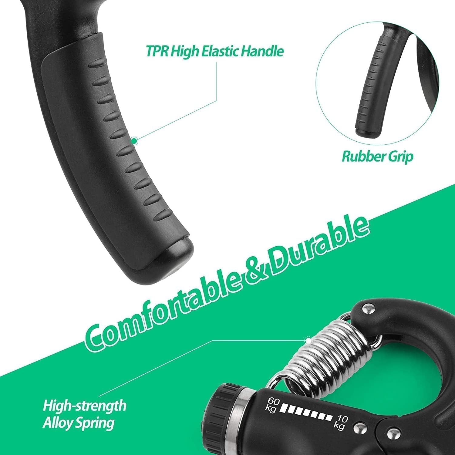 Grip Strength Trainer | Adjustable Resistance for Musicians & Athletes