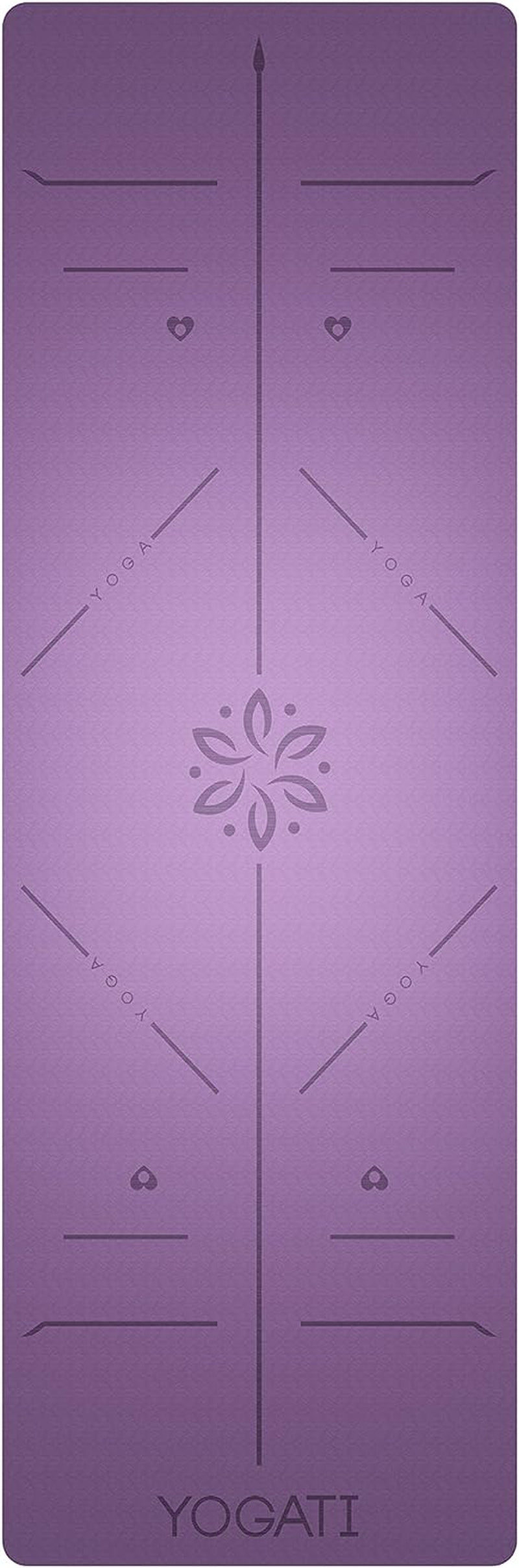 Yoga Mats for Home Workout. Non Slip Yoga Mat with Strap. Thick Yoga Mats for Women and Men. Pilates Mat Ideal for Fitness and Gym. Exercise Mat Thick. Yoga Mat Thick. Workout Mat. Yoga Matt