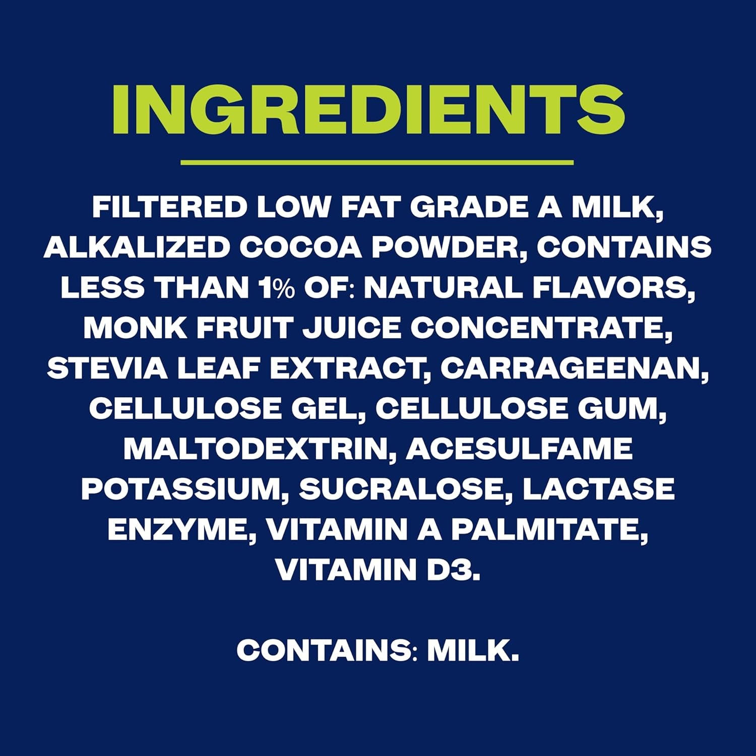 Chocolate Protein Shake – 26g Protein, Low Sugar, 14oz Bottle.