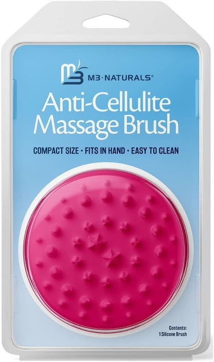 Cellulite Massager Brush, Anti-Cellulite Silicone Body Scrubber for Skin Smoothing, Toning, and Firming, Handheld Exfoliator for Scalp and Muscles by