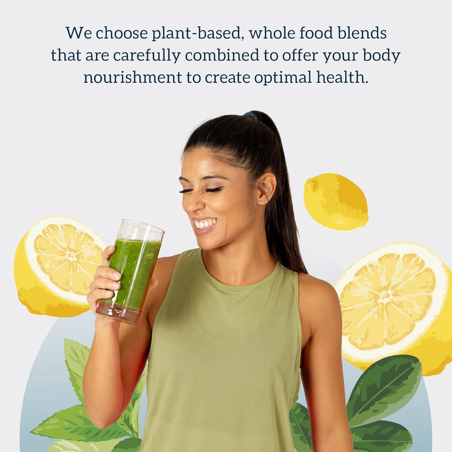 Green Juice - Organic Superfood Powder - 180-Day Supply - Organic Vegan Greens - Helps Decrease Cortisol - Provides Better Response to Stress - Supports Weight Control - Total Body Wellness