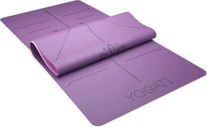 Yoga Mats for Home Workout. Non Slip Yoga Mat with Strap. Thick Yoga Mats for Women and Men. Pilates Mat Ideal for Fitness and Gym. Exercise Mat Thick. Yoga Mat Thick. Workout Mat. Yoga Matt