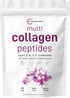 Multi Collagen Protein Powder, 2Lbs – Hydrolyzed Collagen Peptides | Type I,II,III,V,X with Biotin 10000Mcg, Hyaluronic Acid, Vitamin C – Unflavored – Keto & Paleo Friendly, Easy Dissolve, Non-Gmo