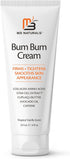 Bum Bum Cream with Lemon Vanilla Scent 2-In-1 Skin Care Cellulite Cream and Massage Lotion - Non-Greasy Skin Tightening Cream for Firm Butt, Belly & Thighs with Cupuaçu Collagen and Caffeine - 8 Fl Oz